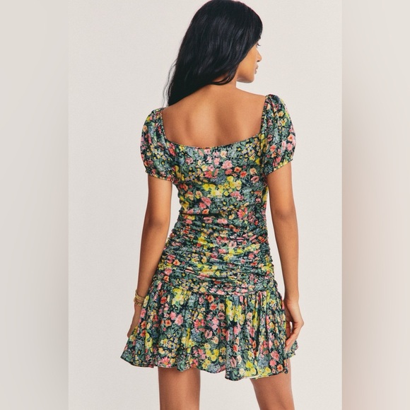 LoveShackFancy Ambrette Ditsy Floral Mini Dress NWOT - Picture 5 of 11